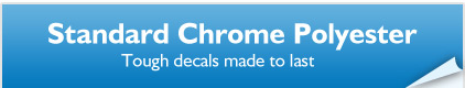 chrome decals