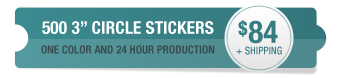 Custom Sticker Special